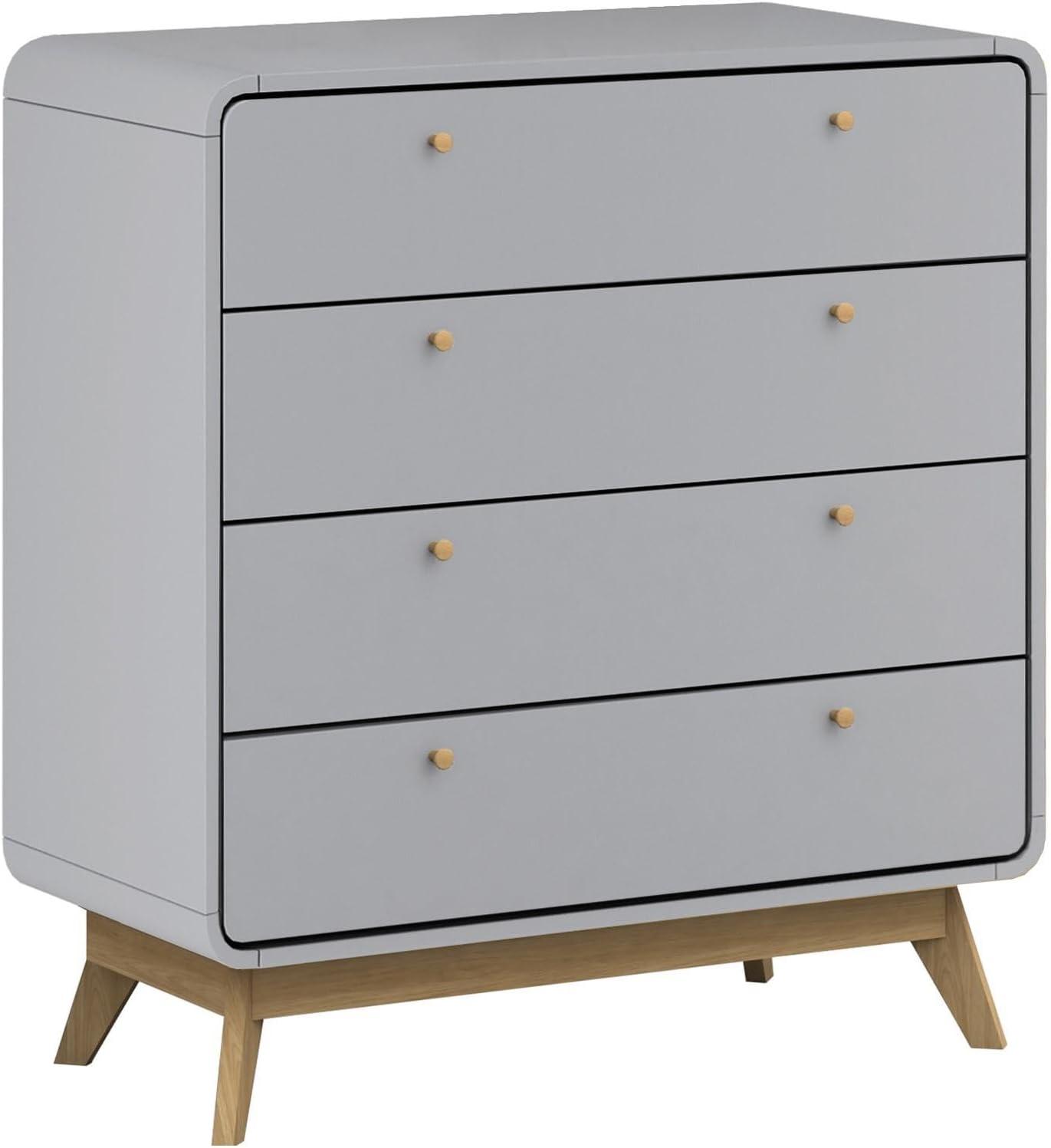 Ren Home Leva Scandinavian 4 Drawer Dresser