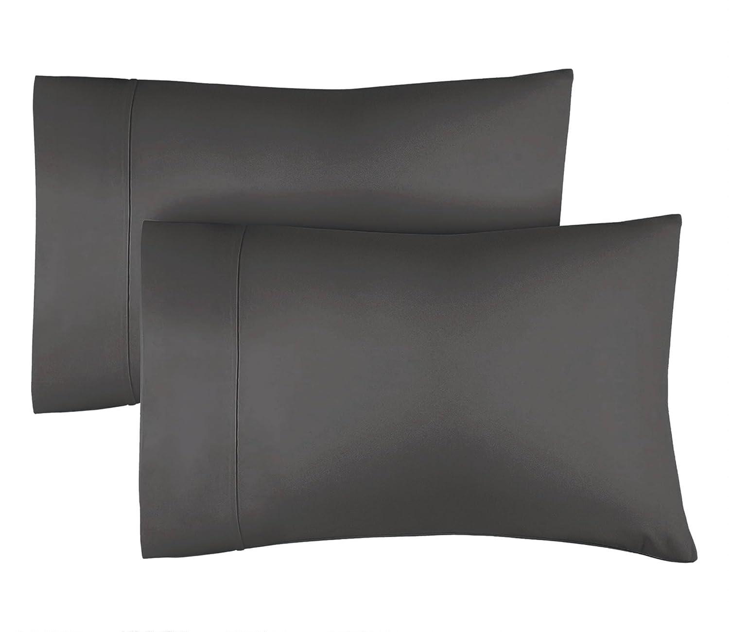 CGK Linens Hotel Quality 400 Tread count 100% Cotton Pillowcase Covers - Set of 2