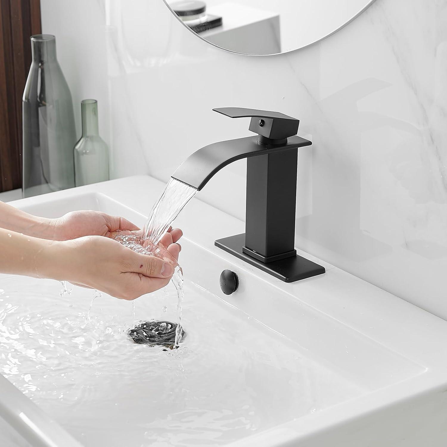 Single-Hole Single-handle Bathroom Faucet
