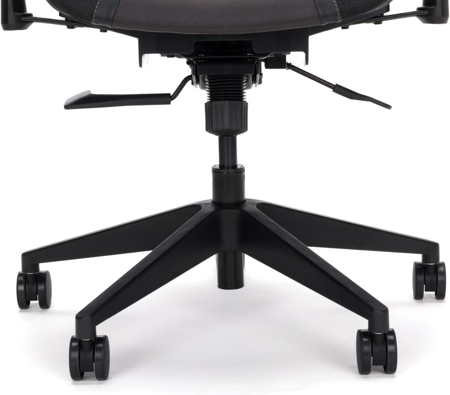 Respawn RESPAWN FLEXX Mesh Gaming Chair With Lumbar Support, Ergonomic Gaming Chair with Recline/Tilt Tension Controls, Adjustable Arms, 300lb Max Weight With Wheels for Computer/Desk/Office