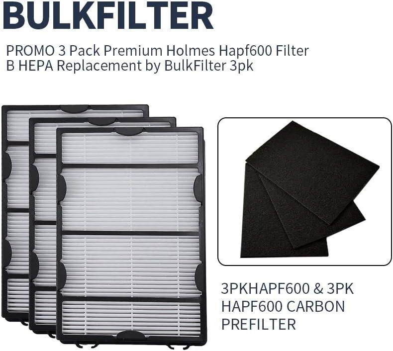 HEPA Air Purifier Filter Replacement Filter B for Holmes Hapf600