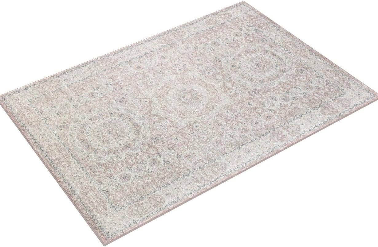 Rugs America Harper Pink Transitional Vintage Area Rug