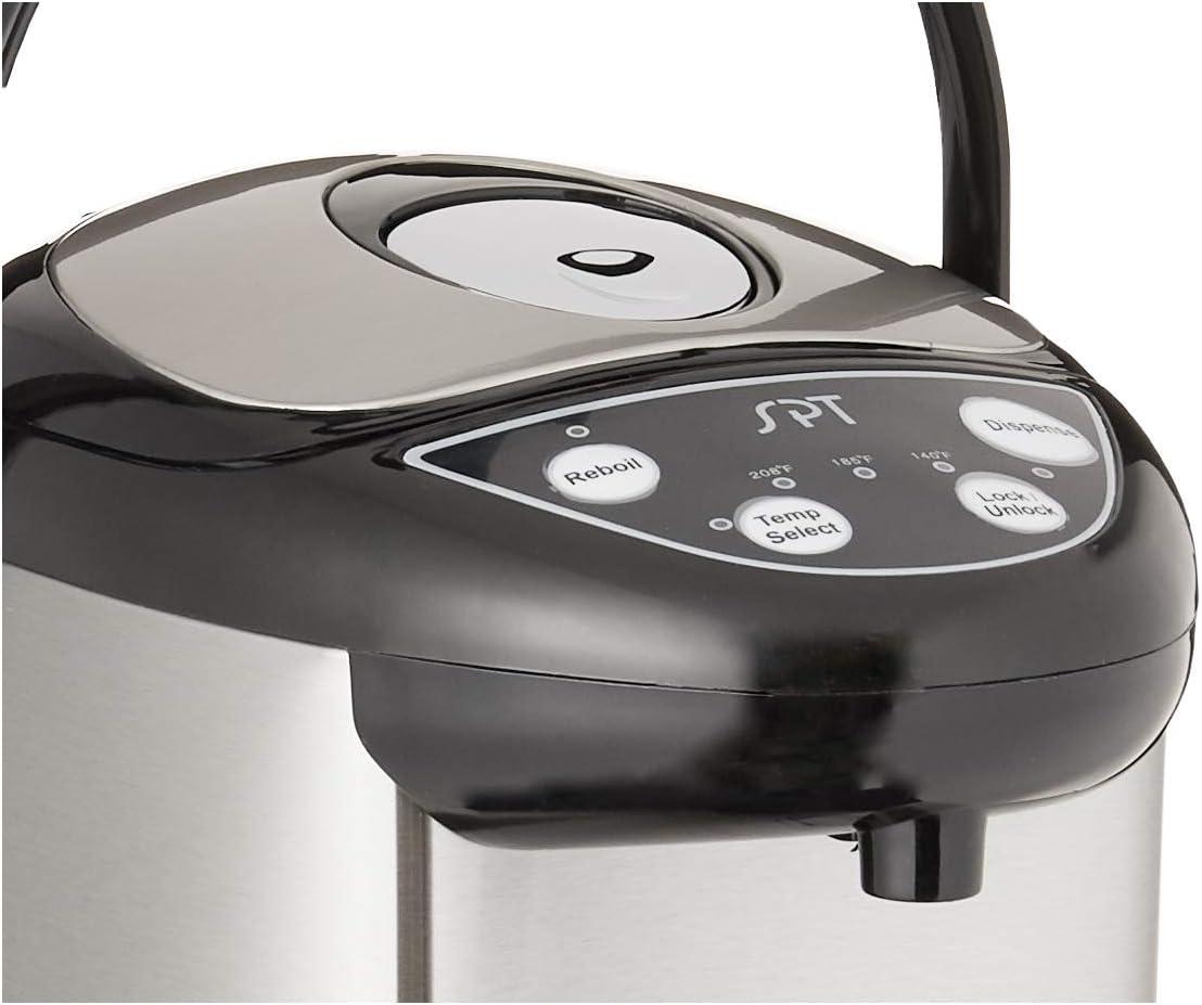 Sunpentown 5.0 Liter Hot Water Dispenser with Multi-Temp Function, Stainless Steel
