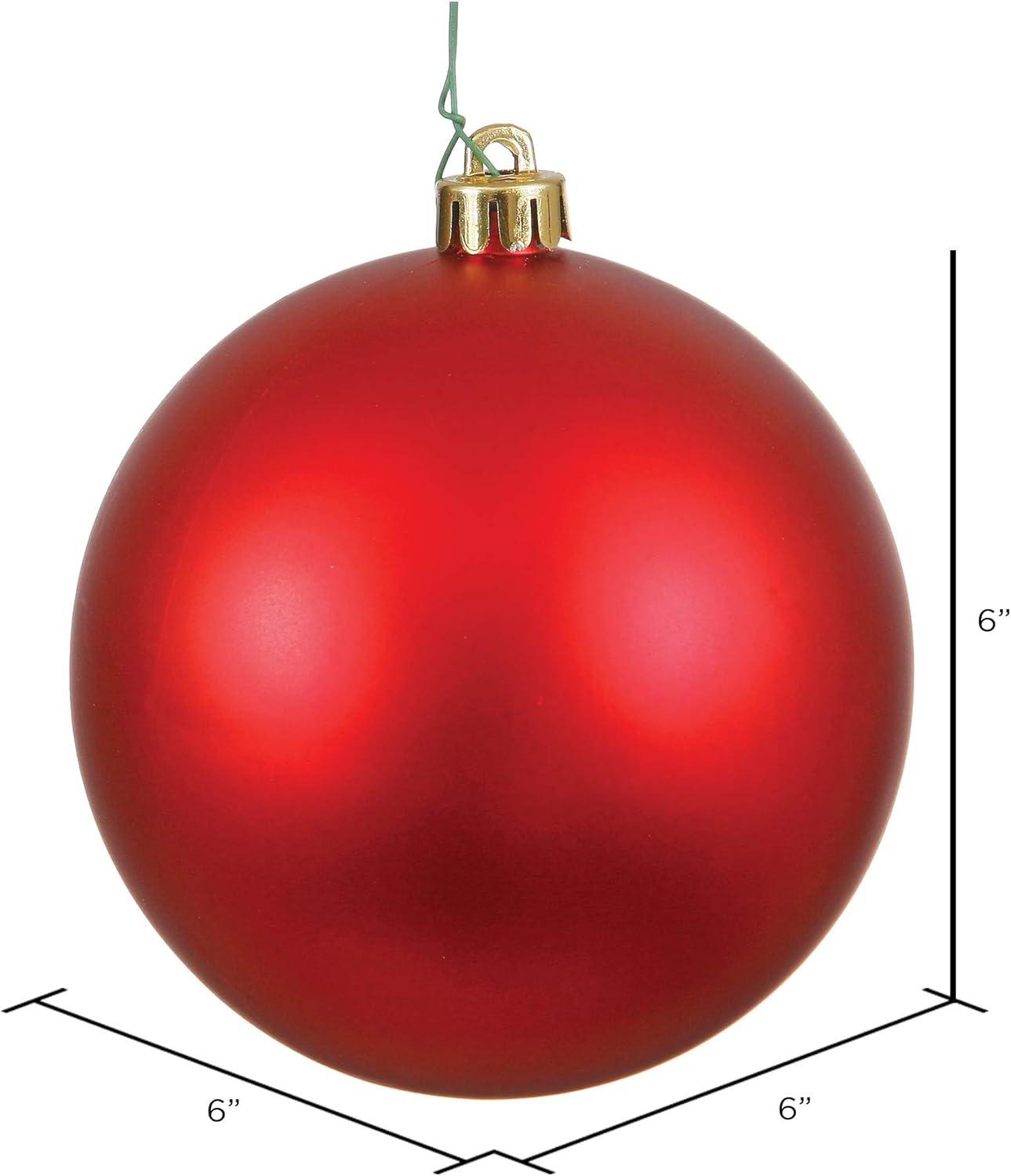 Vickerman Red Ball Ornament