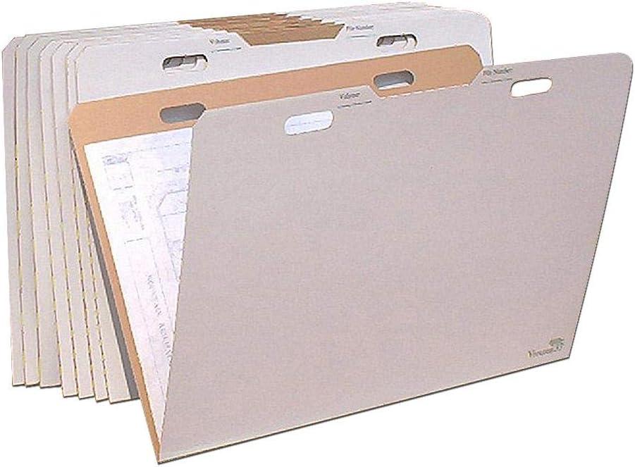 Advanced Organizing Systems VFolder37 - 8/PK Stores Flat Items Up to 24 Inch x36 Inch