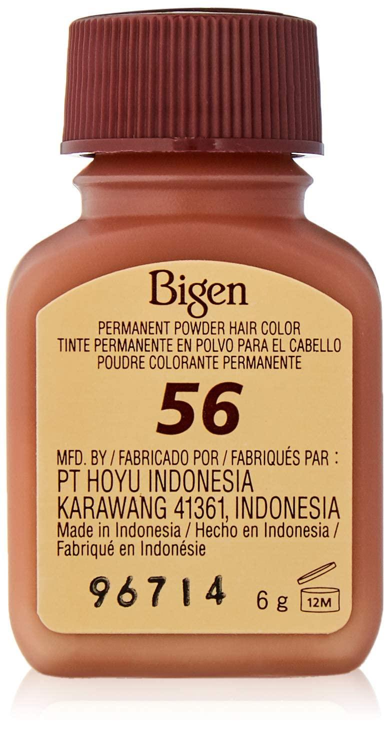 Bigen Permanent Powder Haircolor (Color : Rich Medium Brown #56), Female