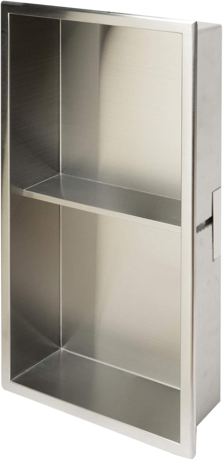 Stainless Steel Double Shower Niche