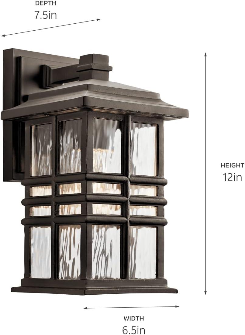 Beacon Hammered Outdoor Wall Lantern