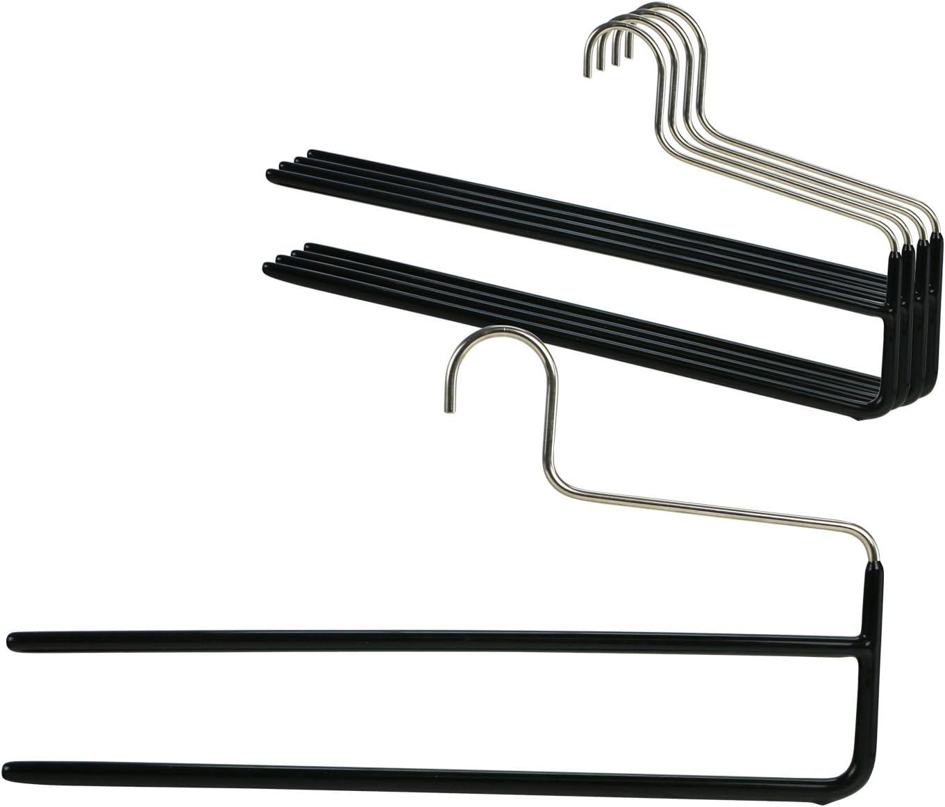 Mawa Metal Non-Slip Standard Hanger for Skirt/Pants (Set of 5)