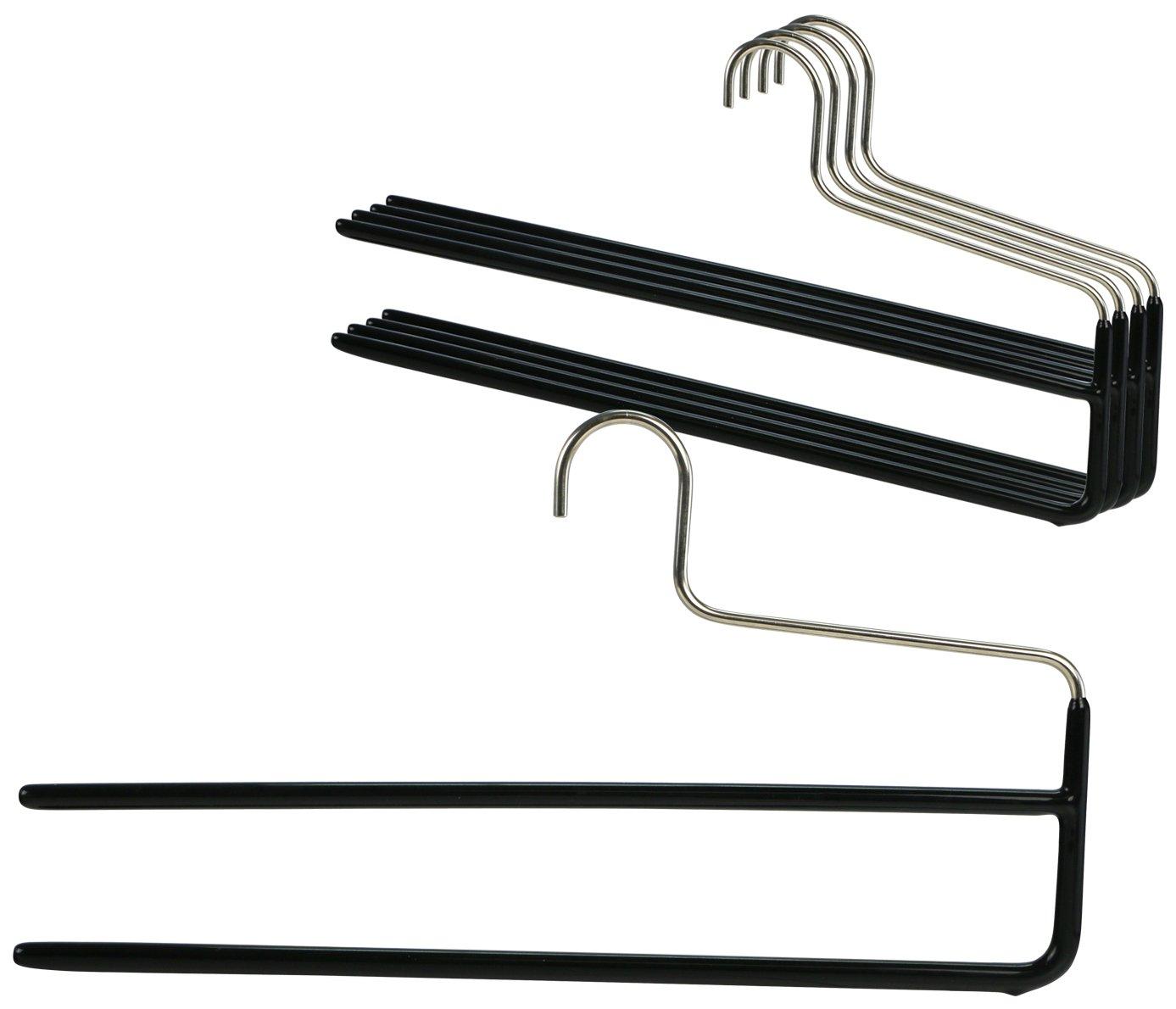 Mawa Metal Non-Slip Standard Hanger for Skirt/Pants (Set of 5)
