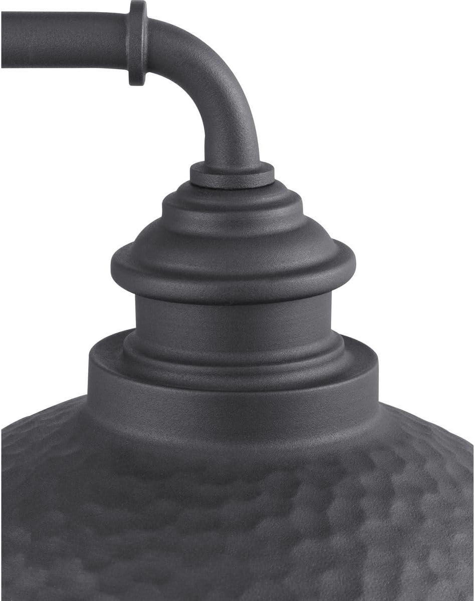 Progress Lighting  100W 1-Light Medium E-26 Incandescent Outdoor Wall Sconce, Black