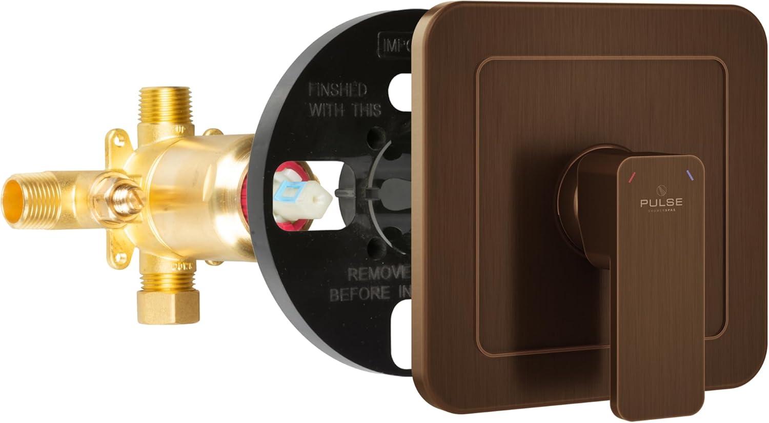 Tru-Temp Pressure Balanced Mixing Valve with Round Trim