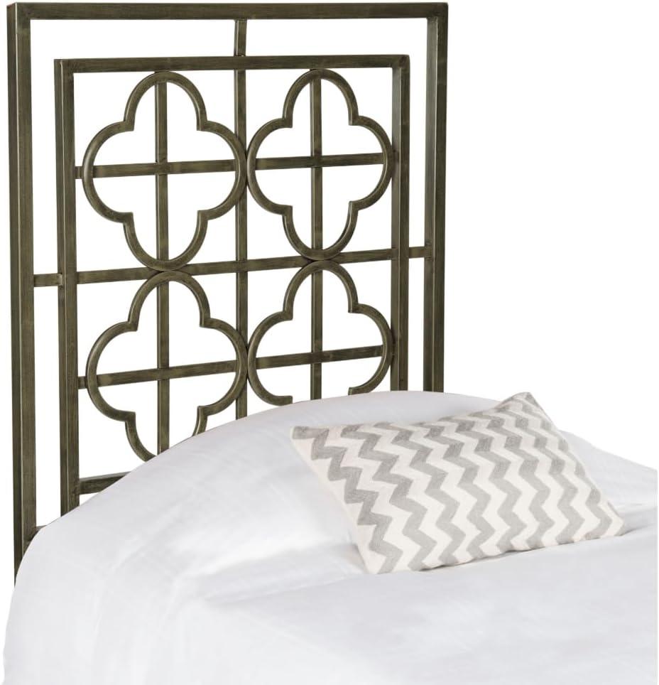 SAFAVIEH Home Collection Lucina French Silver Headboard, Full