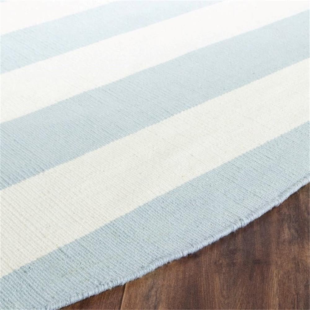 Montauk MTK712 Hand Woven Indoor Area Rug - Sky Blue/Ivory - 8'x10' - Safavieh