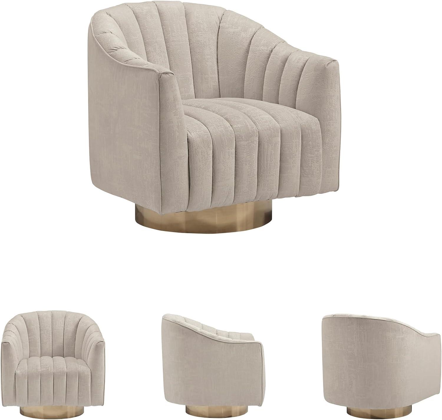 Everly Quinn Urbai Swivel Accent Chair