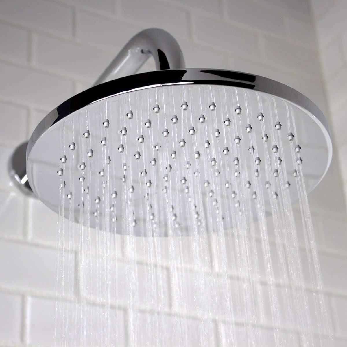 Matte Black Brass Round Rain Shower Head