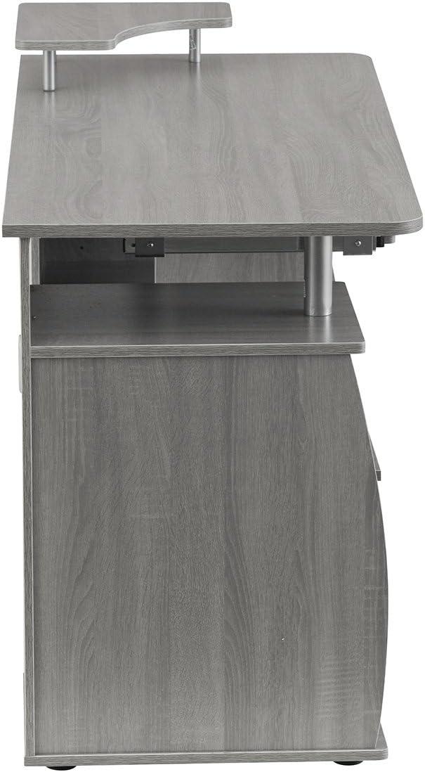 Hokku Designs Techni Mobili Complete Computer Workstation Desk With Storage