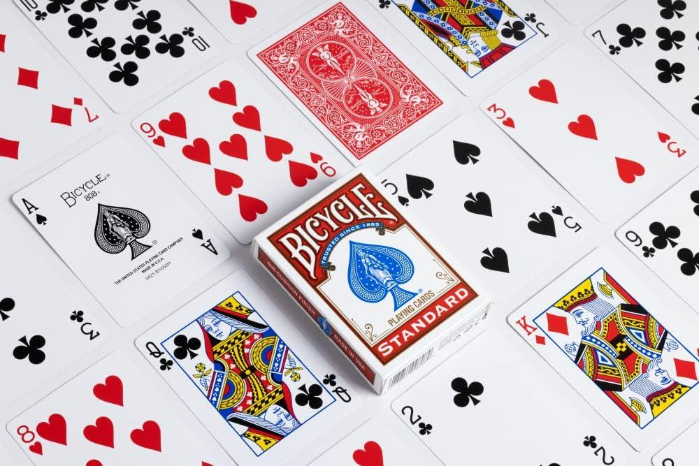 Bicycle Playing Card Deck, 4-Pack