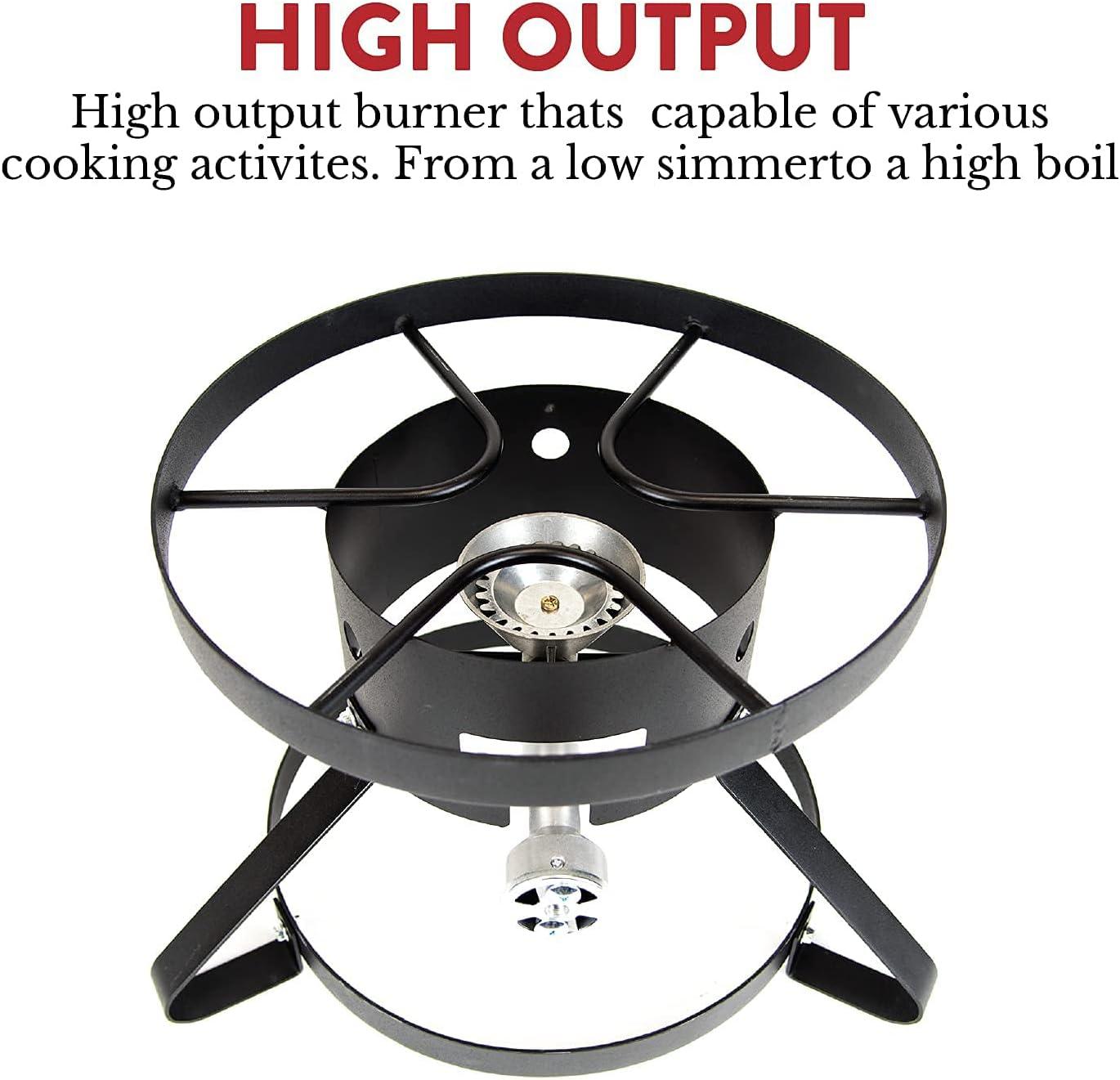 GasOne B-5150 Outdoor Cooker-14.5" Wide with High