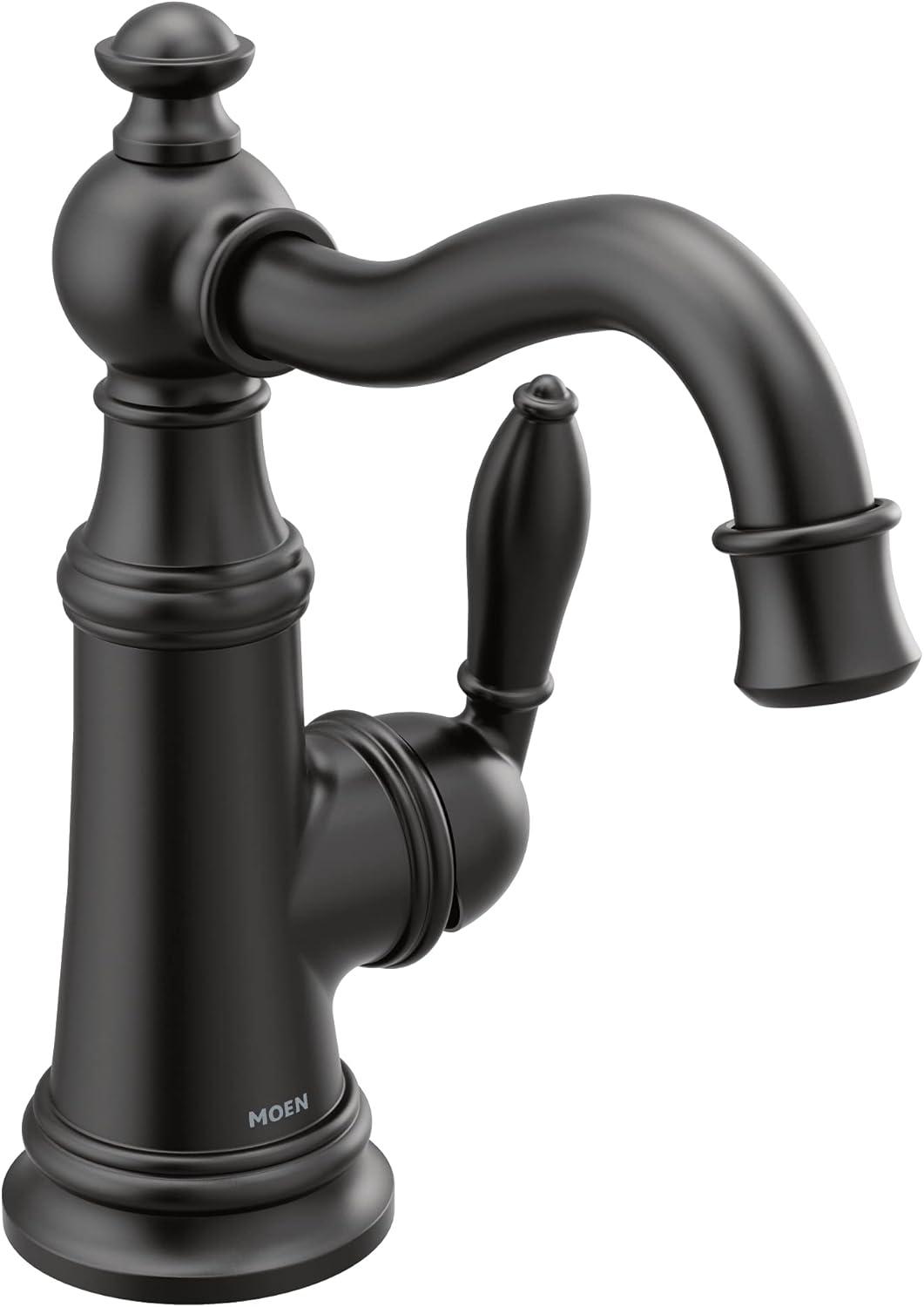 Weymouth Single Hole Bathroom Faucet With Drain Assembly