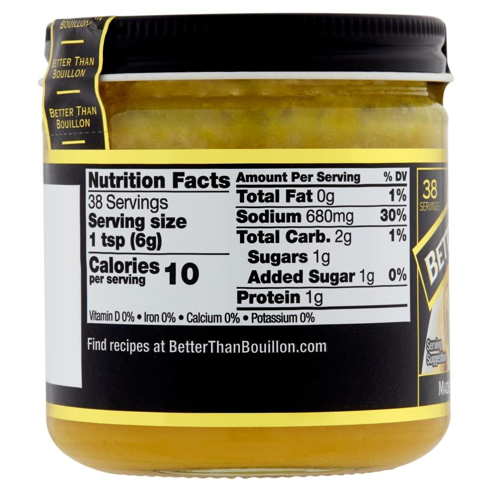 Better Than Bouillon Premium Roasted Chicken Base, Shelf-Stable, 8 oz Jar