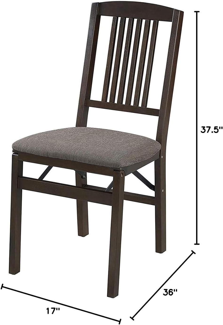 Set of 2 Simple Mission Folding Chair - Stakmore