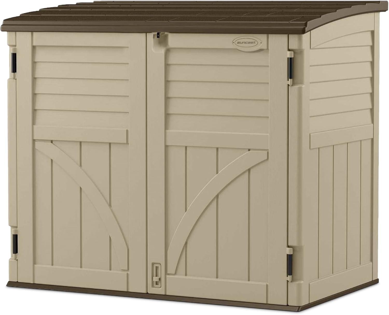 Suncast Suncast Horizontal Utility Garbage Shed