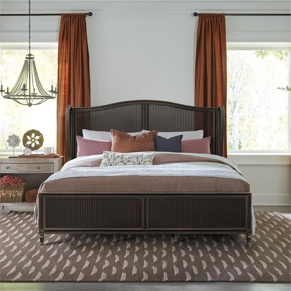Gia Wingback Bed