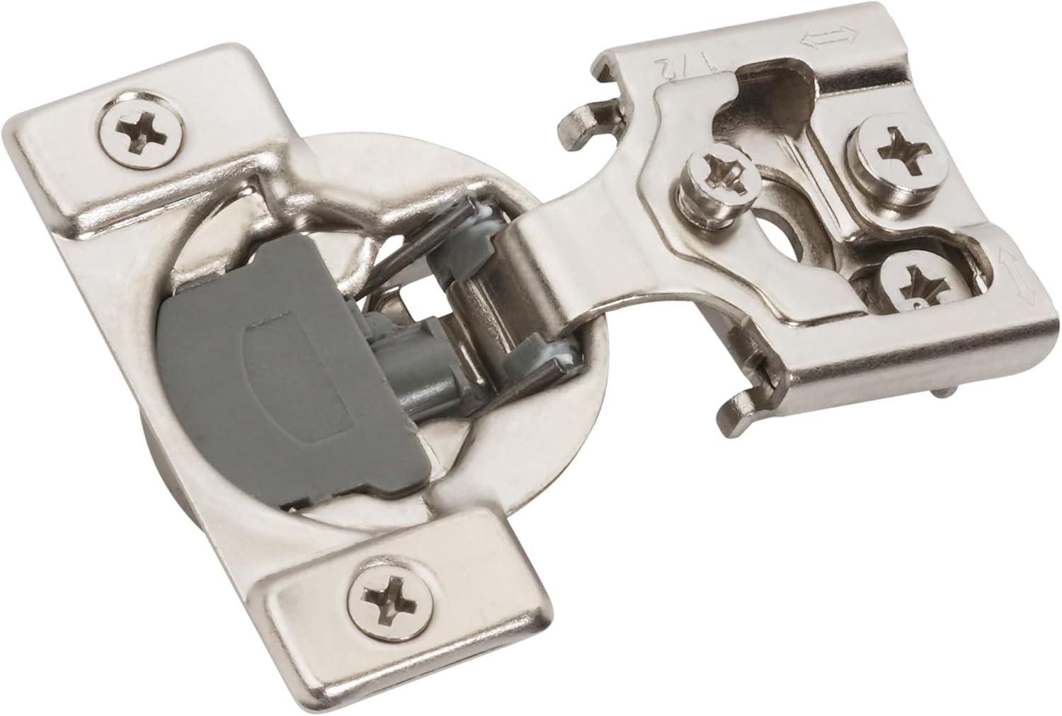 Amerock 1/2 inch (13mm) Overlay Face Frame Soft-Close Concealed Cabinet Hinge - 1 Pair