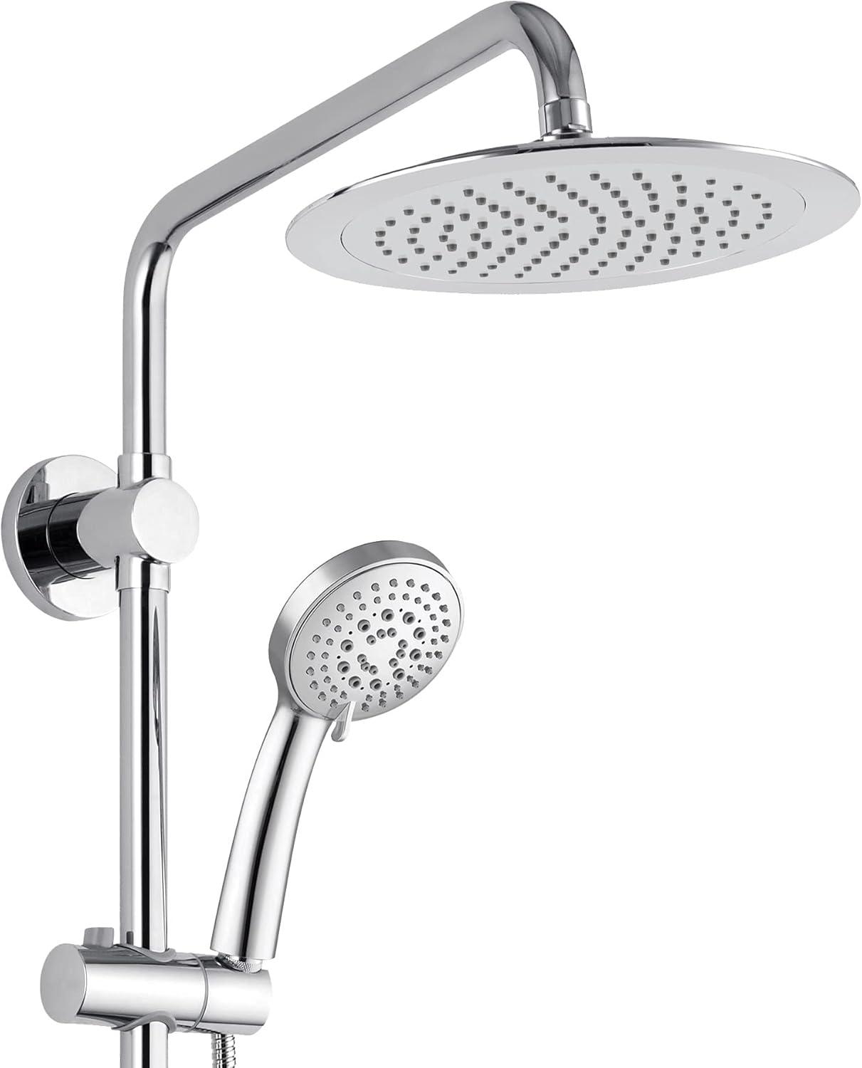 Seabreeze 1.8 GPM Rain Shower Head with Handshower