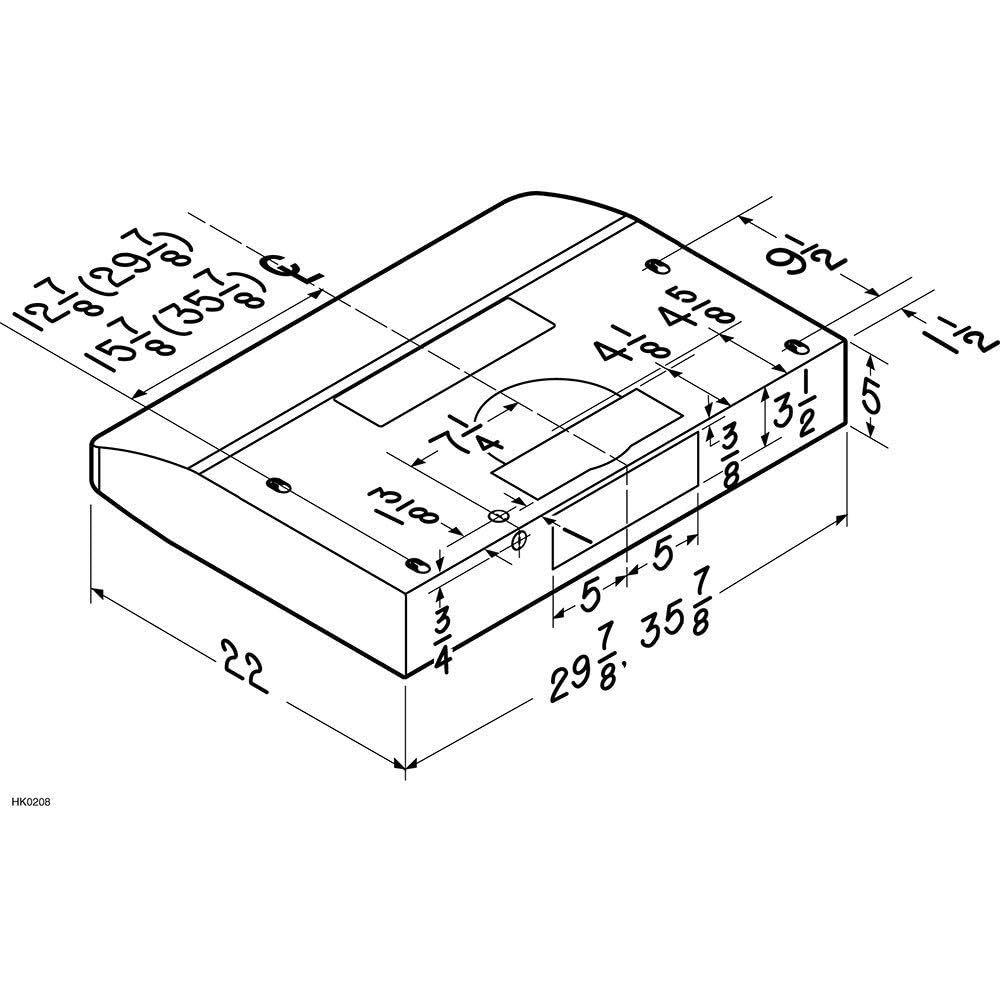 ALTA II 30" Hood, 300 CFM Blower
