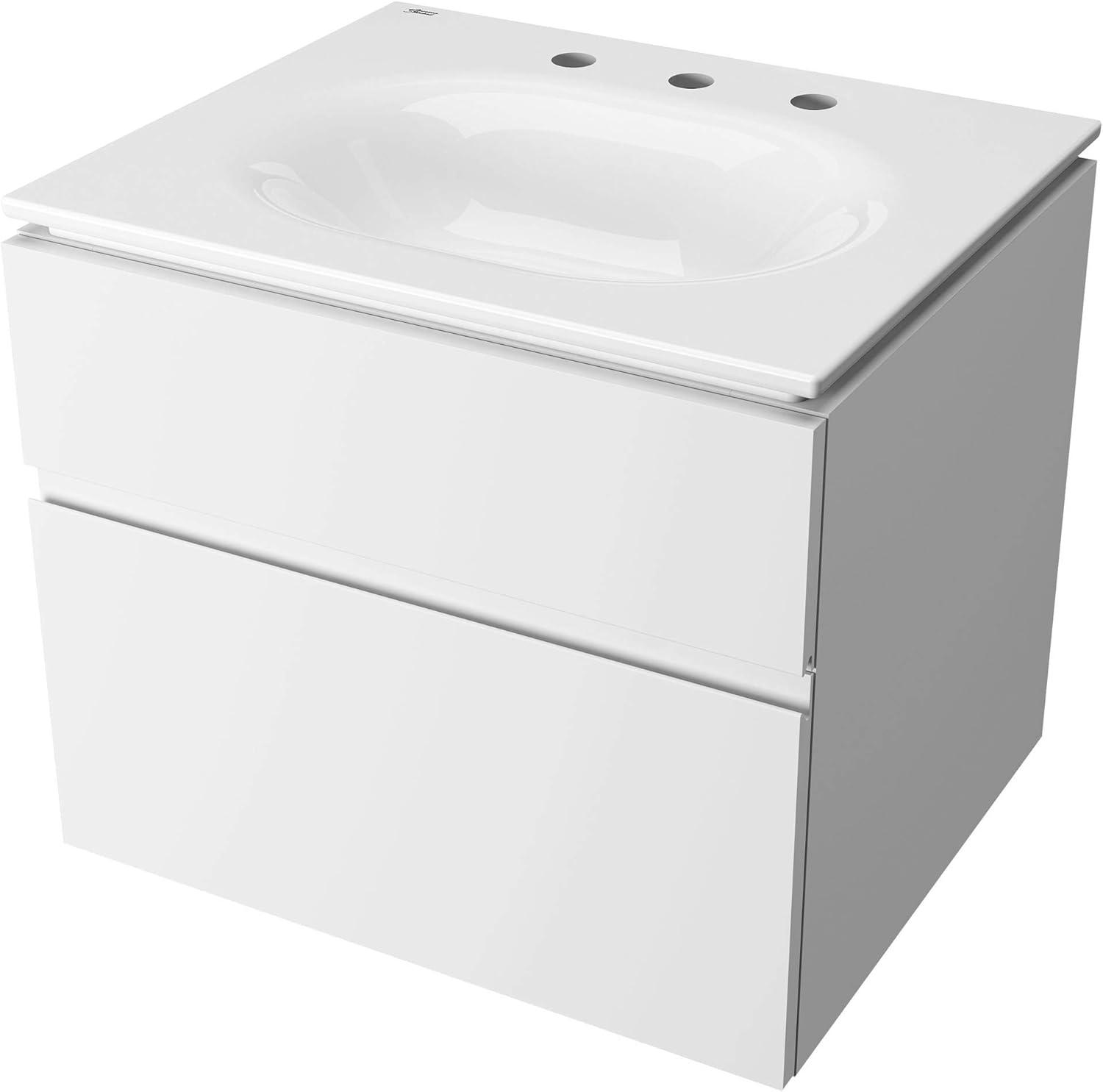 Studio S 24" Wall Mounted Single Bathroom Vanity Base Only