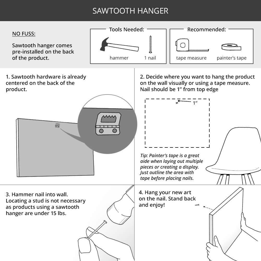 CANVAS ON DEMAND Staff Meeting Canvas Wall Art Print by Victoria Wilson Schultz, Contemporary, Home Decor, Horse, Cattle Artwork, 16"x20"