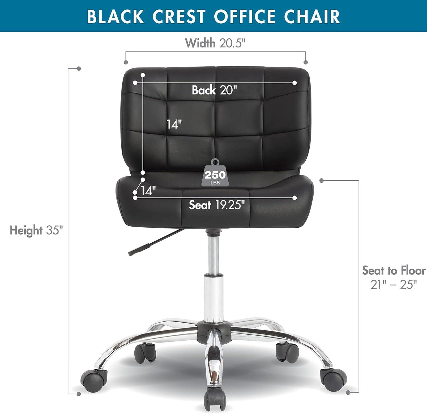Inbox Zero Creekmore Vinyl Task Chair