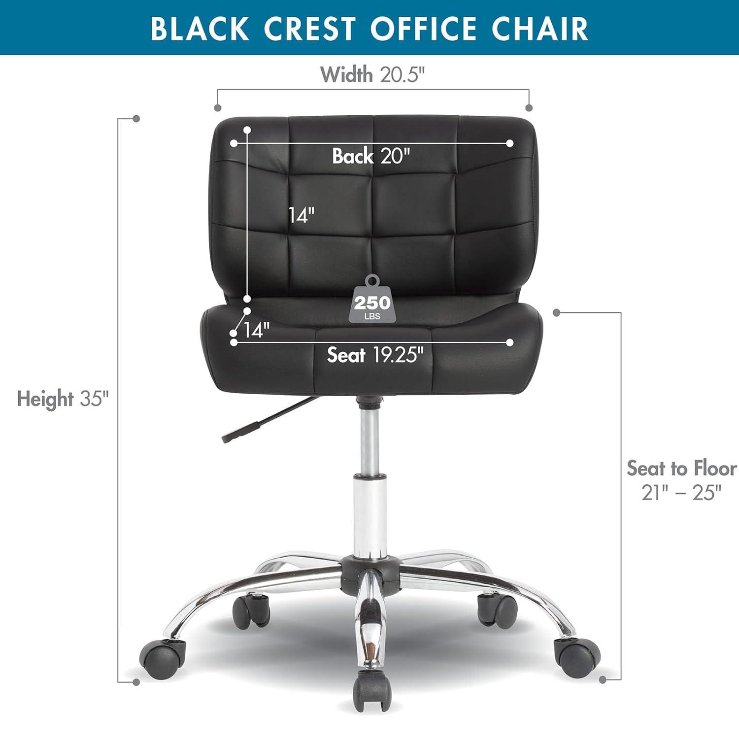 Inbox Zero Creekmore Vinyl Task Chair