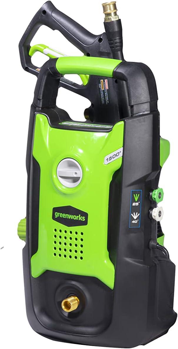 Greenworks 13 Amp 1500-PSI 1.2-GPM Electric Pressure Washer, 5120902