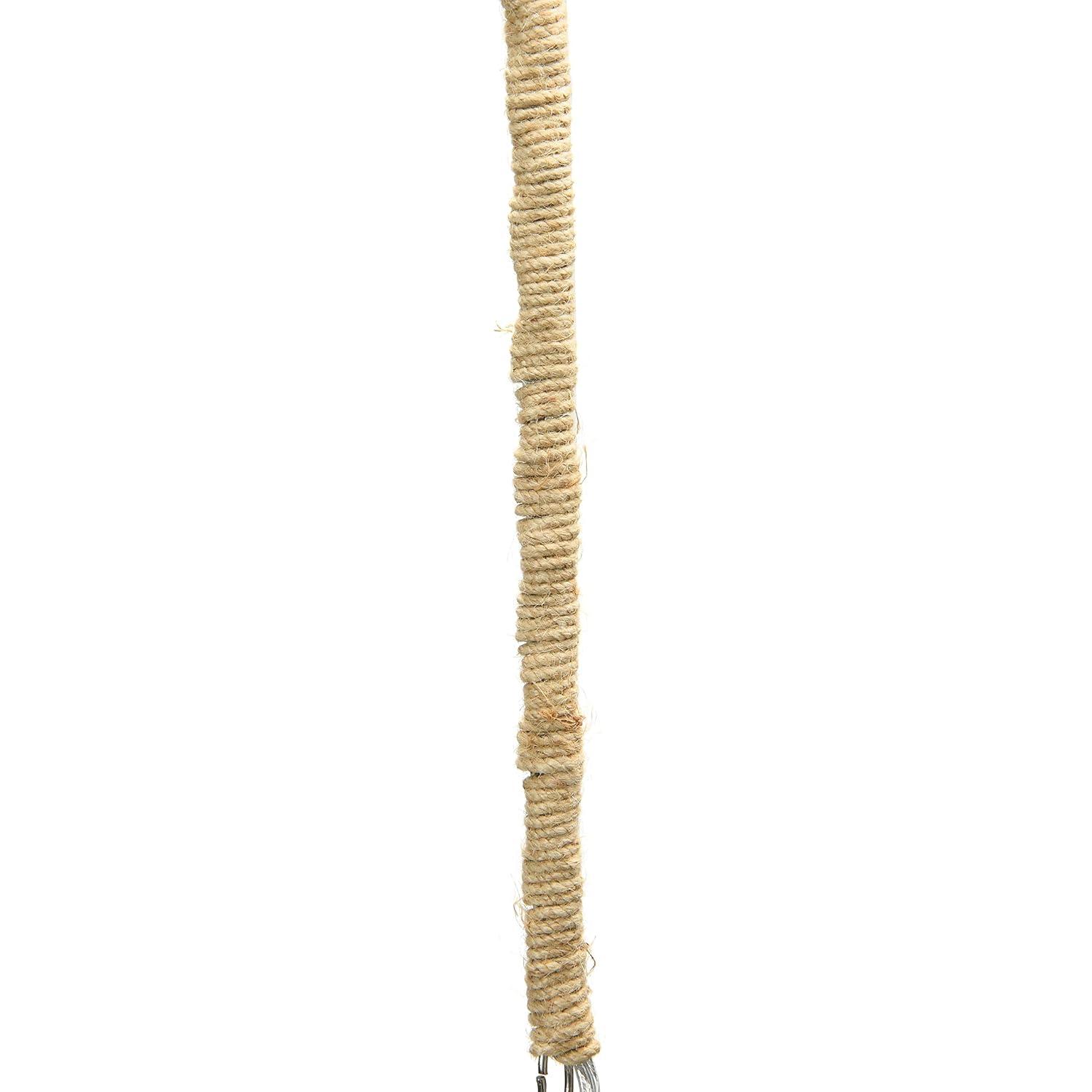 August Grove® Bellantoni Distressed Mango Wood Ceiling Light
