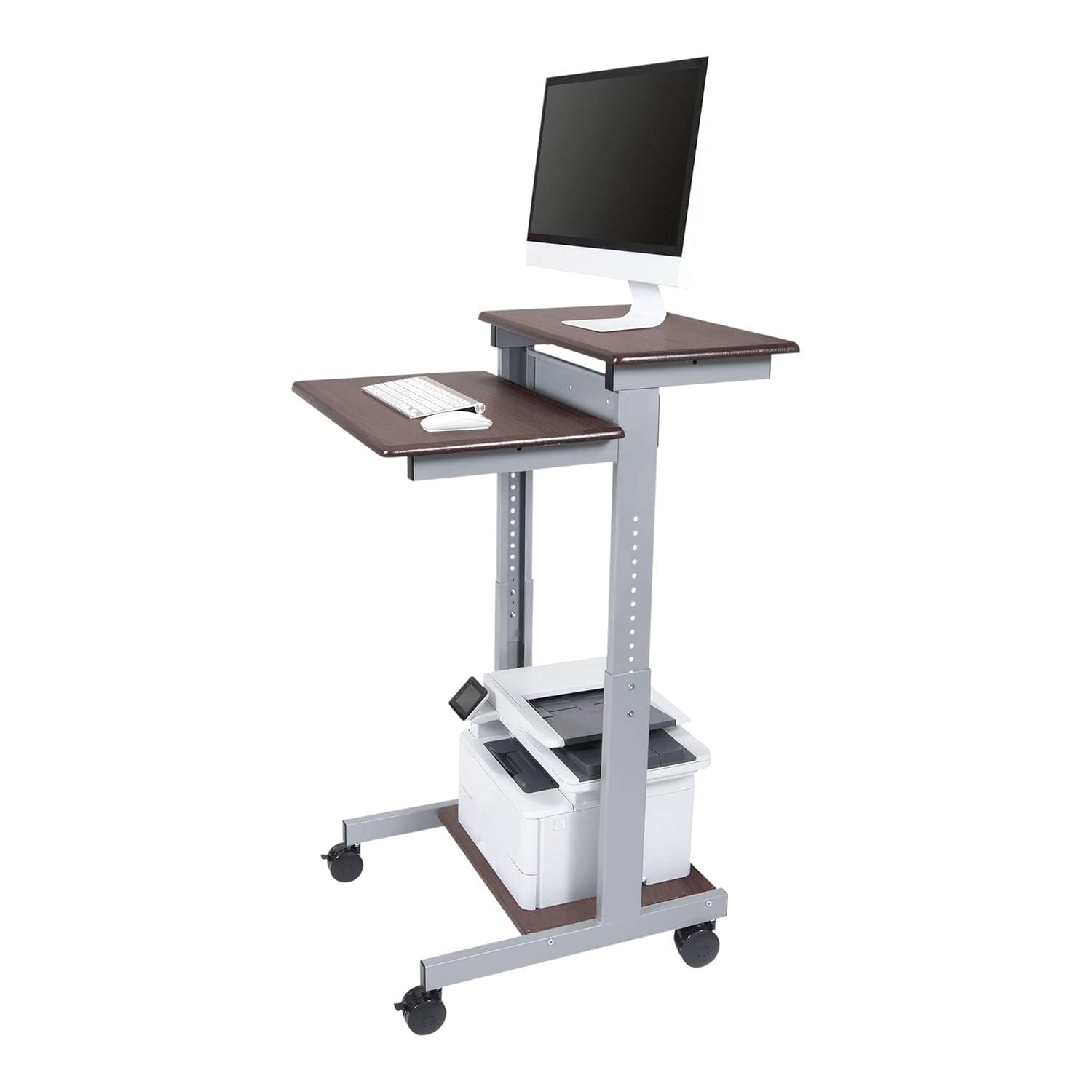 Adjustable Metal Base Standing Desk