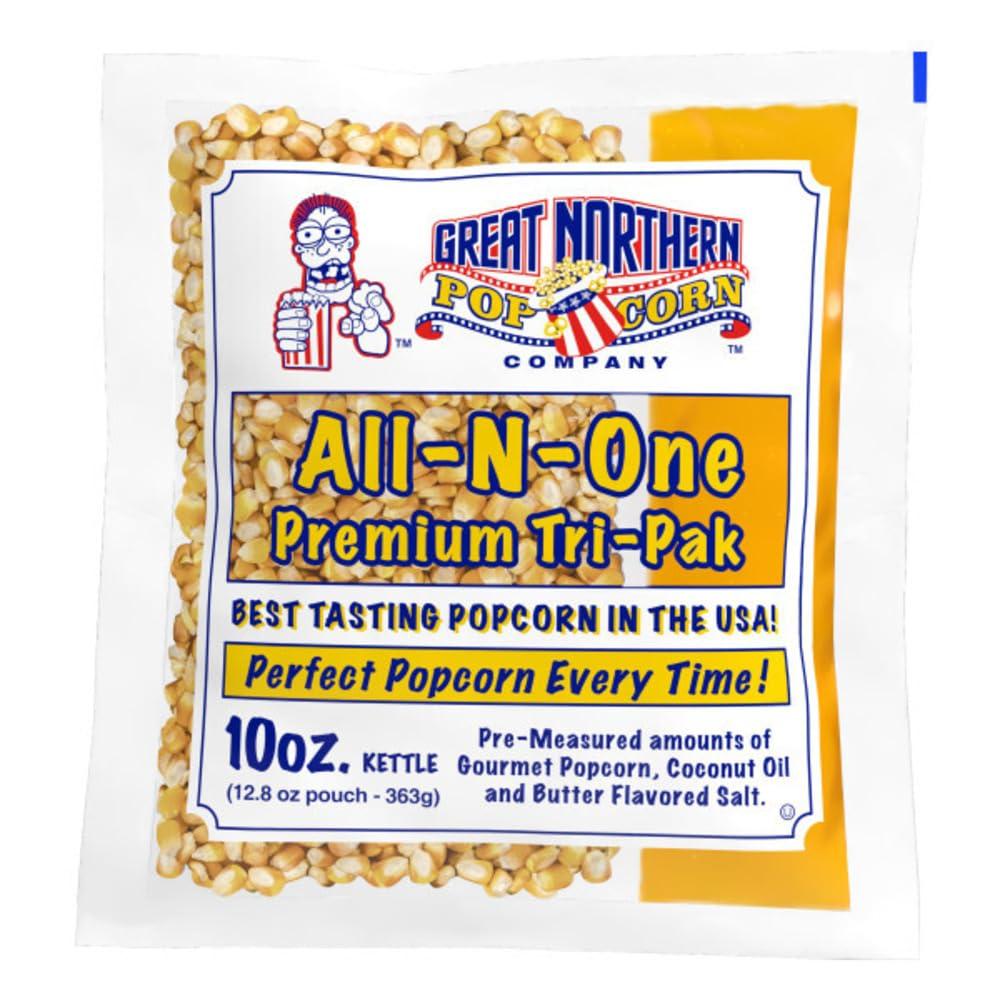 10oz All-in-One Butter Popcorn Packs for Machines, 24 Case