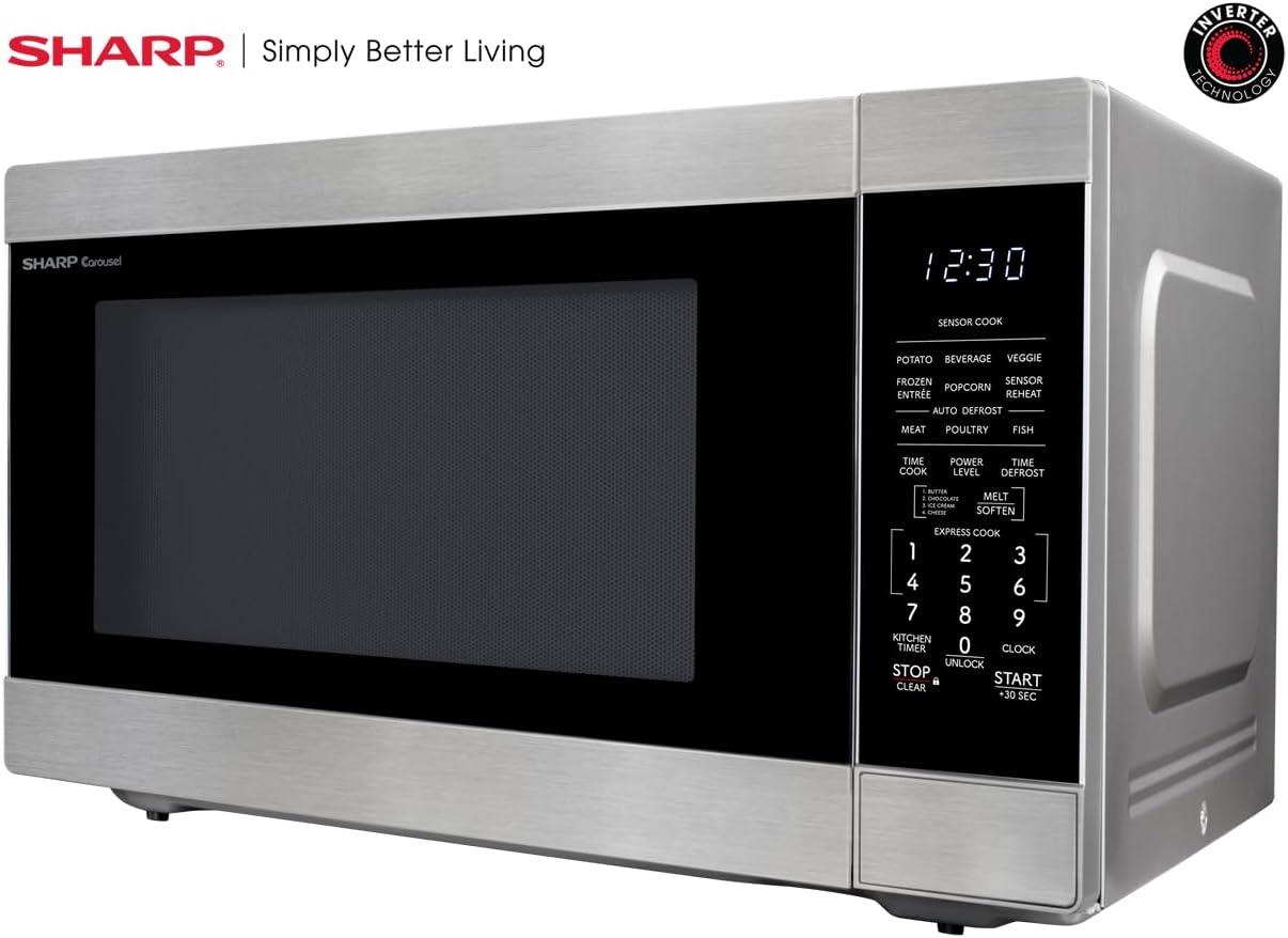 2.2 cuft 1200W Countertop Microwave Oven