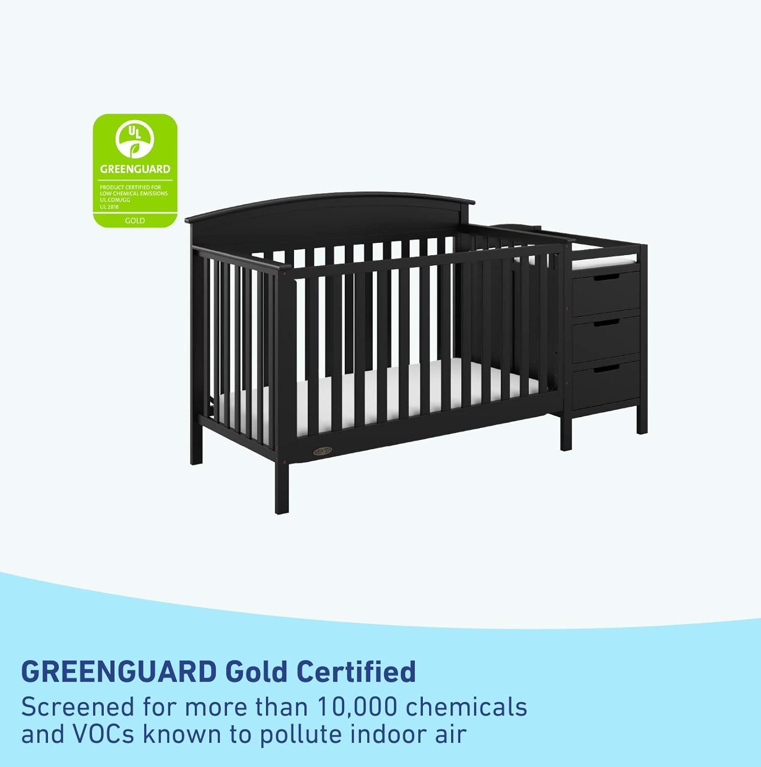 Graco Benton 4-in-1 Convertible Crib and Changer