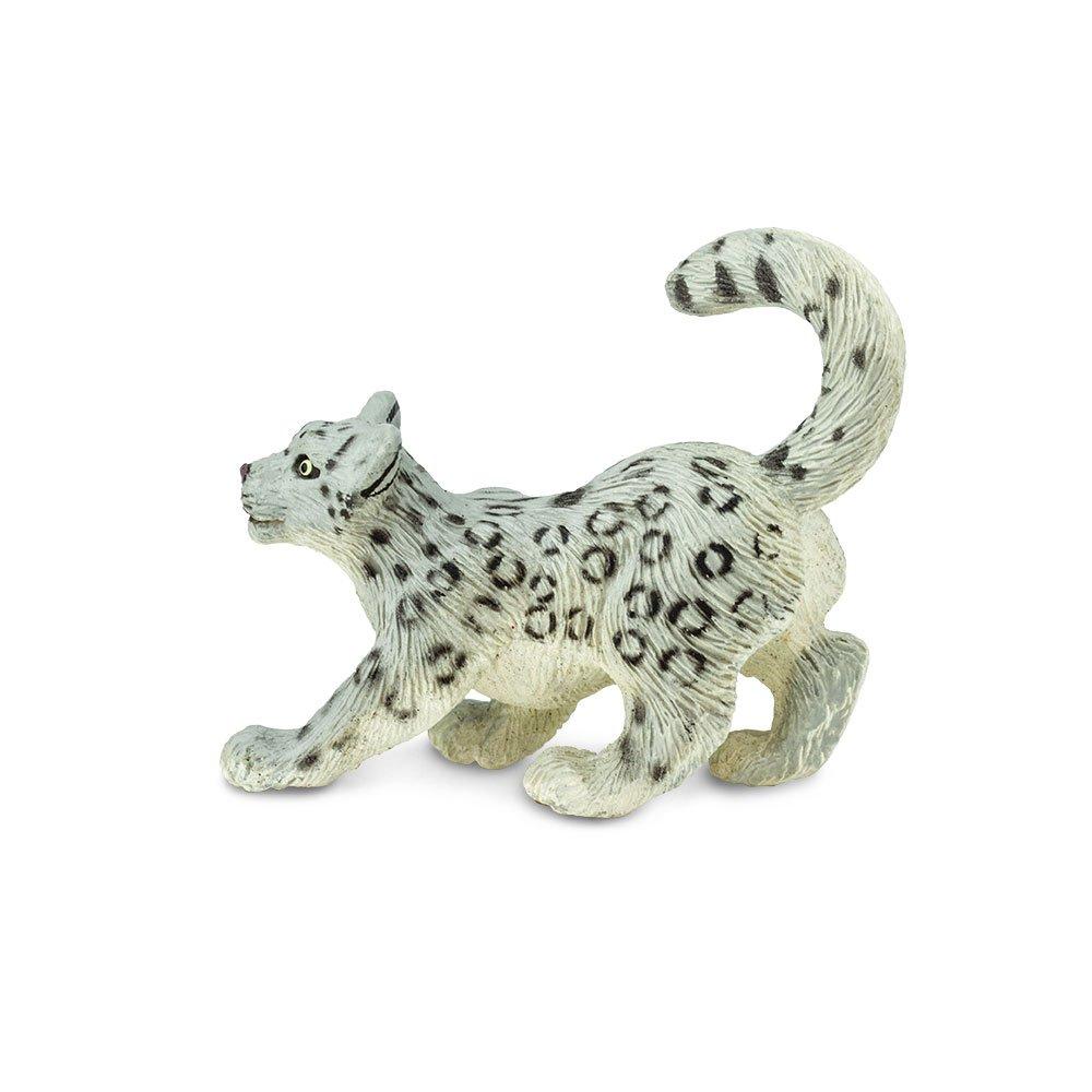 Safari Ltd. | Snow Leopard Cub | Wild Safari Wildlife Collection | Toy Figurines for Boys & Girls