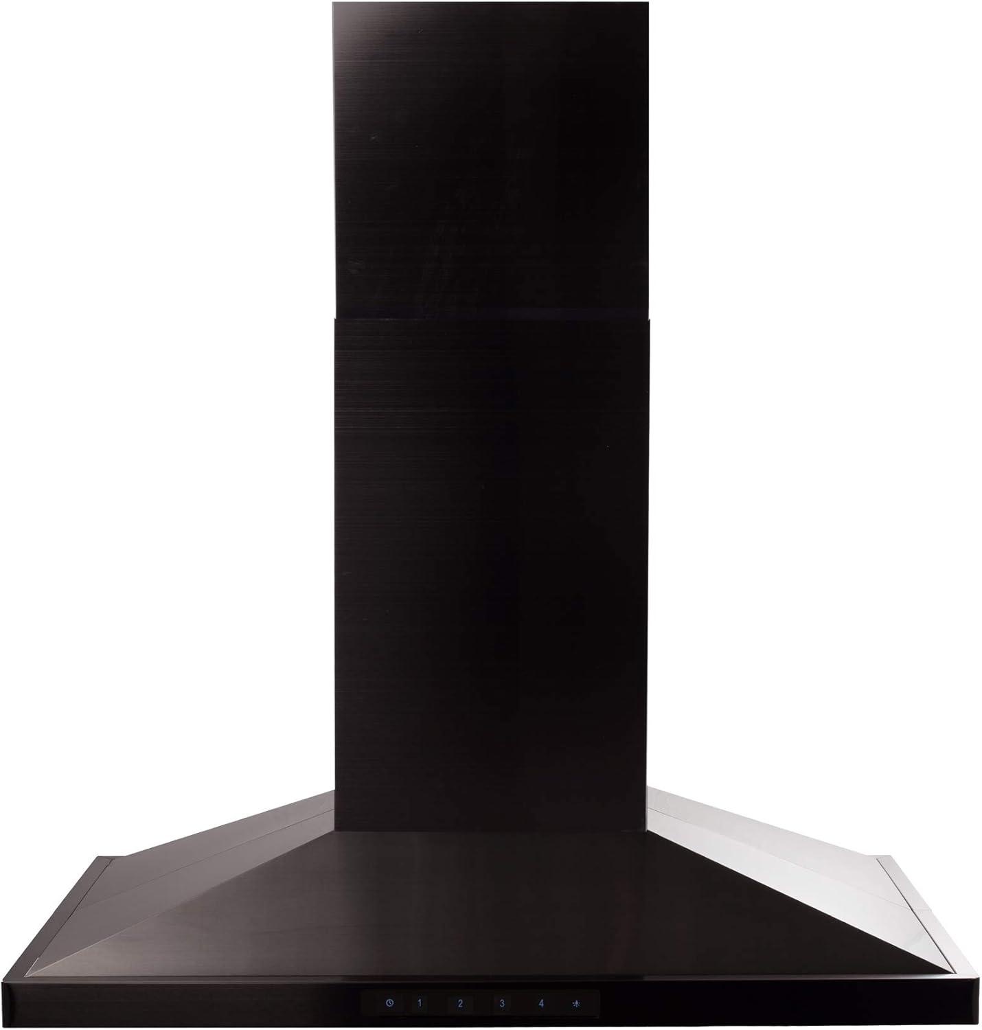 36" 400 CFM Convertible Island Range Hood