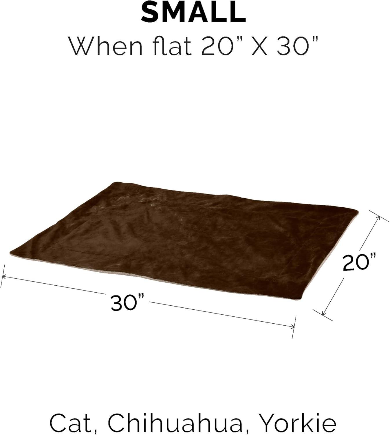 FurHaven Waterproof Faux Velvet Throw Blanket