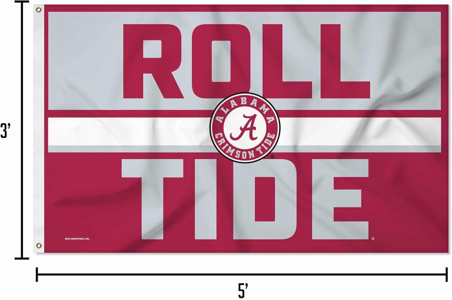 Alabama Crimson Tide 3' x 5' Polyester Banner Flag