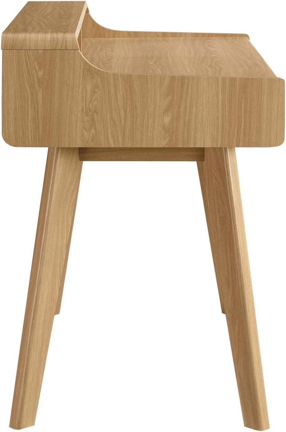 Render Writing Desk Oak - Modway