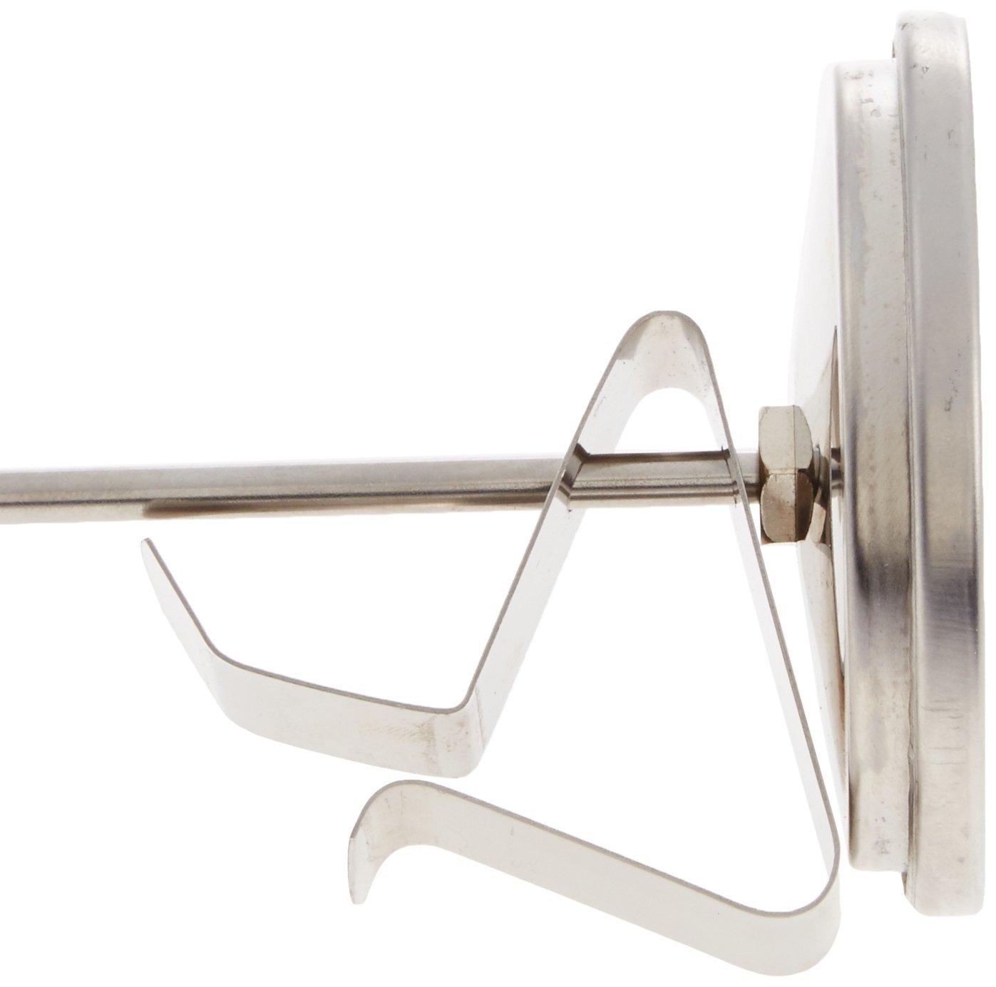 Stainless Steel Analog Candy and Deep Fry Thermometer, 2.75 x 5.75 inches