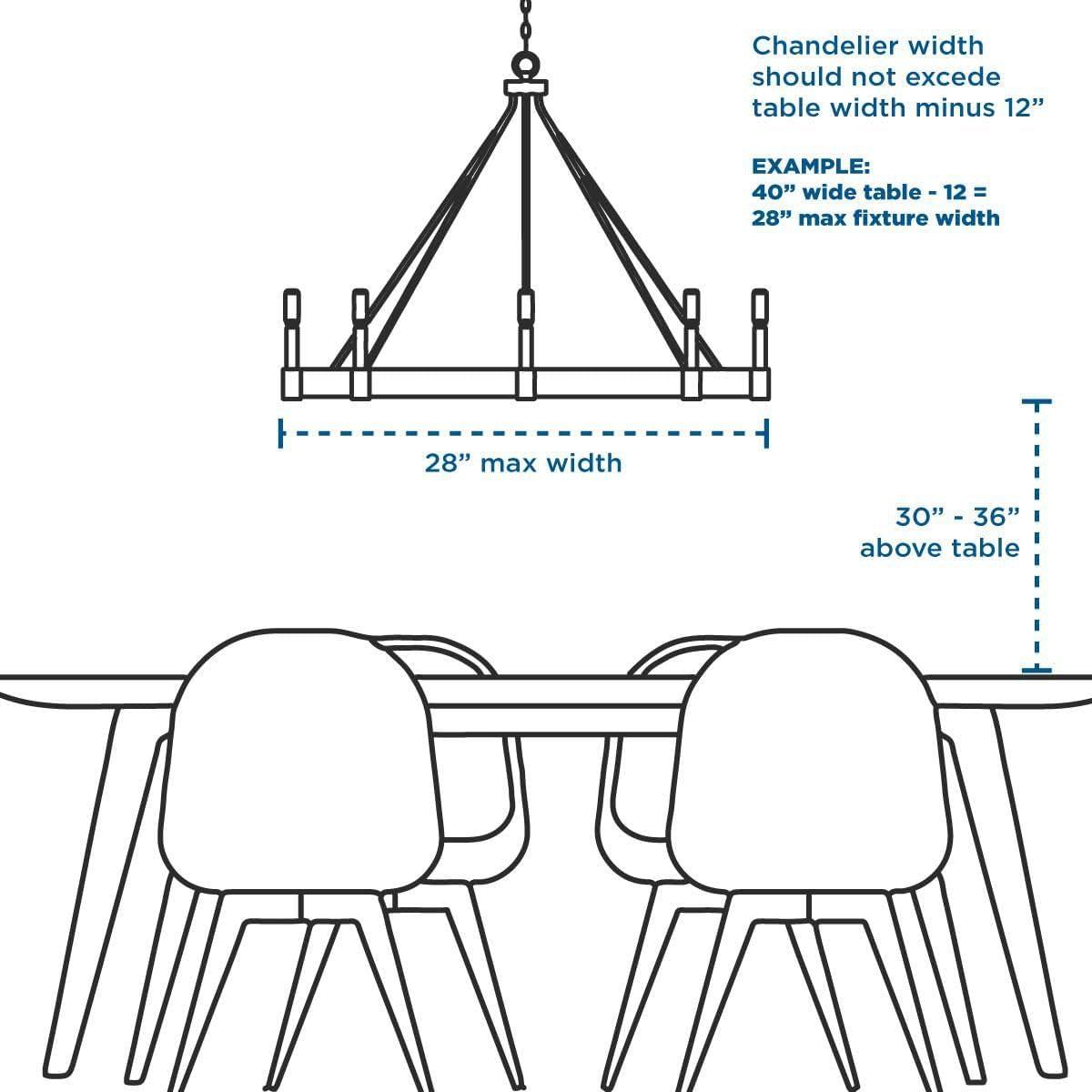 Progress Lighting Replay 5-Light Chandelier, Steel, Polished Nickel, White Glass Shades