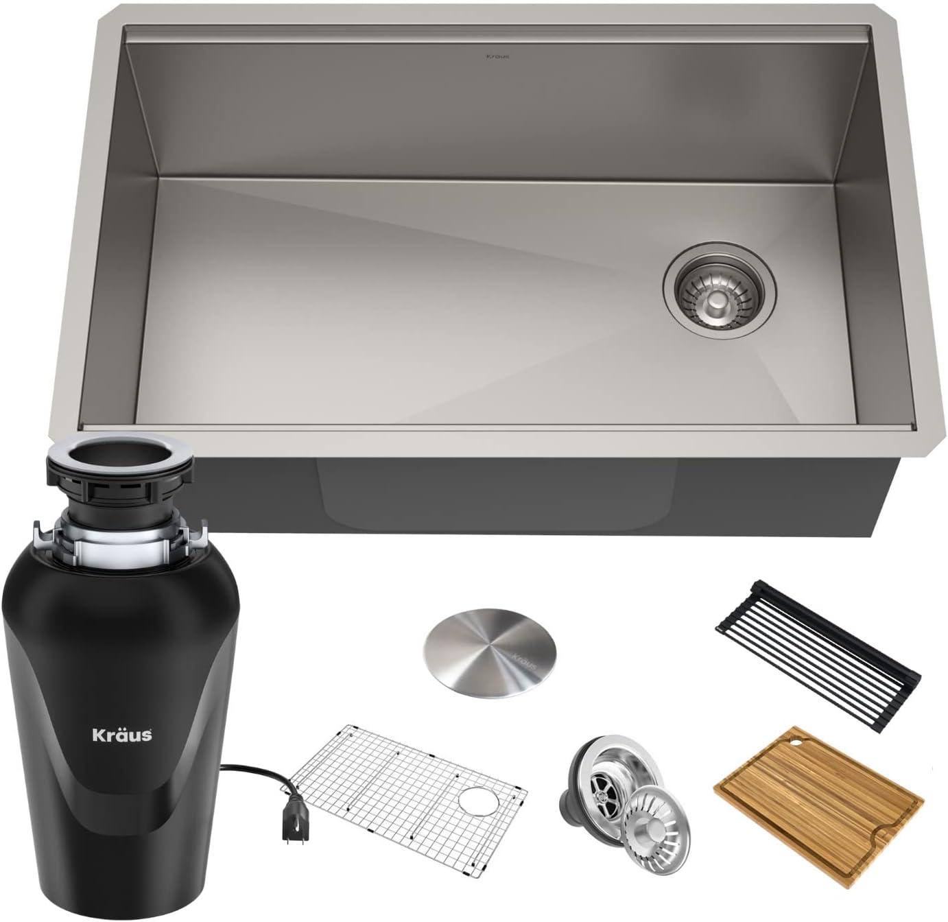 Kore Undermount Kitchen Sink with Garbage Disposal