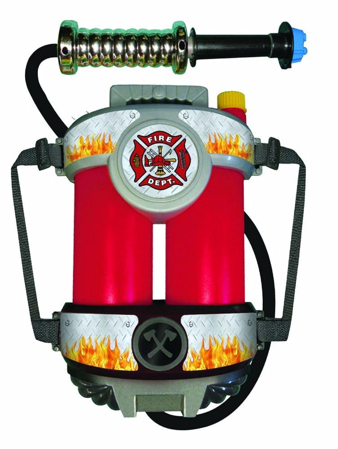 Aeromax Firefighter Costume Accessories Set, with Backpack and Hose